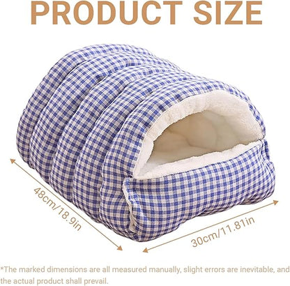Warm Winter Pet Sleeping Bag – Cozy Bed for Cats & Dogs