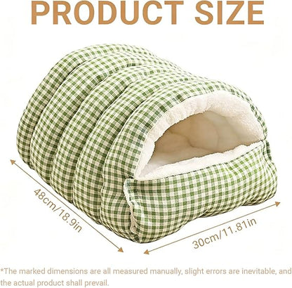 Warm Winter Pet Sleeping Bag – Cozy Bed for Cats & Dogs