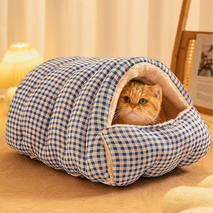 Warm Winter Pet Sleeping Bag – Cozy Bed for Cats & Dogs