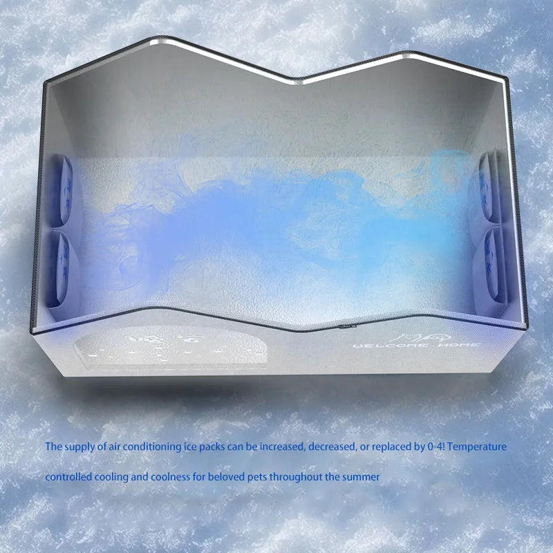 Summer Cooling Pet Cave – Ice House for Cats & Small Dogs