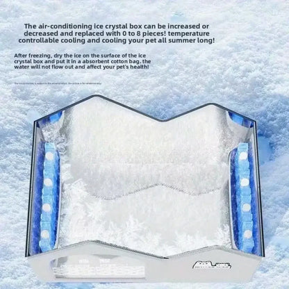Summer Cooling Pet Cave – Ice House for Cats & Small Dogs