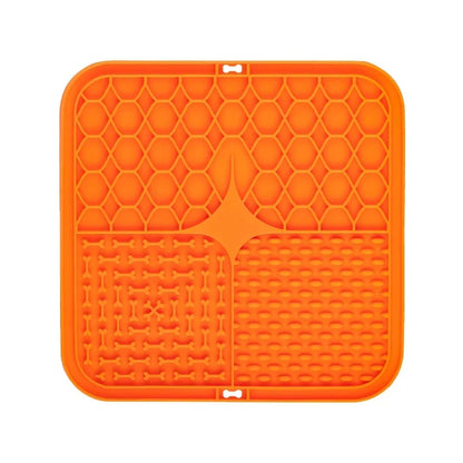 Lick Mat for Dogs – Slow Feeder & Bath Distraction Silicone Pad